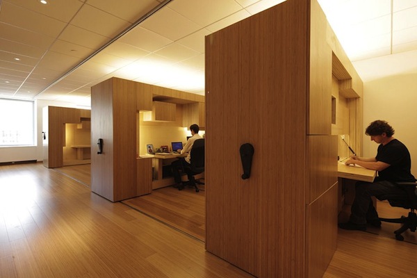mini ufficio legno
